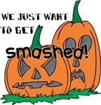 Funny Halloween Smashed pumpkins Funny Halloween Smashed pumpkins