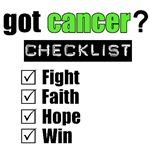 Got Cancer Checklist (Lime) Got Cancer Checklist (Lime)