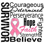 Breast Cancer Survivor Collage Shirts Breast Cancer Survivor Collage Shirts