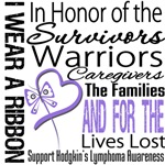 Ribbon Tribute Hodgkin's Lymphoma Shirts Ribbon Tribute Hodgkin's Lymphoma Shirts