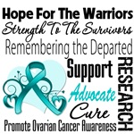 Hope Tribute Ovarian Cancer Shirts and Gifts Hope Tribute Ovarian Cancer Shirts and Gifts
