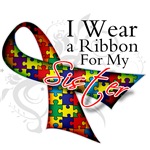 For My Sister - Autism Ribbon Shirts and Tees For My Sister - Autism Ribbon Shirts and Tees