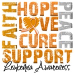Collage Hope Cure Leukemia Shirts and Gifts Collage Hope Cure Leukemia Shirts and Gifts