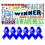 Empowering Words Colon Cancer Shirts Empowering Words Colon Cancer Shirts