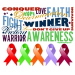 The Blood Cancers Awareness Ribbons Shirts The Blood Cancers Awareness Ribbons Shirts
