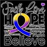 Faith Hope Bladder Cancer Shirts Faith Hope Bladder Cancer Shirts