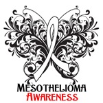 Butterfly Floral Mesothelioma Shirts Butterfly Floral Mesothelioma Shirts