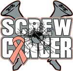 Screw Uterine Cancer Shirts and Gifts Screw Uterine Cancer Shirts and Gifts
