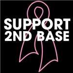Support 2nd Base Breast Cancer Shirts Support 2nd Base Breast Cancer Shirts