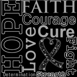 Hope Faith Courage Skin Cancer Shirts Hope Faith Courage Skin Cancer Shirts