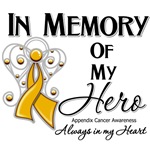 In Memory of My Hero Appendix Cancer Shirts In Memory of My Hero Appendix Cancer Shirts