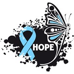 Hope Grunge Butterfly Prostate Cancer Shirts Hope Grunge Butterfly Prostate Cancer Shirts