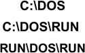 C:DOS C:DOS