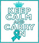 Ovarian Cancer Keep Calm Carry On Shirts Ovarian Cancer Keep Calm Carry On Shirts