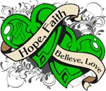 TBI Hope Faith Dual Hearts Shirts TBI Hope Faith Dual Hearts Shirts