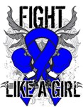 Colon Cancer Ultra Fight Like A Girl Shirts Colon Cancer Ultra Fight Like A Girl Shirts
