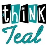 Think Teal Ovarian Cancer T-Shirts & Gifts Think Teal Ovarian Cancer T-Shirts & Gifts