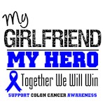 Colon Cancer Hero Girlfriend Shirts & Gifts Colon Cancer Hero Girlfriend Shirts & Gifts