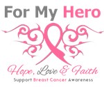 Breast Cancer Hero Tribal Ribbon Shirts Breast Cancer Hero Tribal Ribbon Shirts