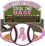 Dont Let Breast Cancer Steal 2nd Base Shirts Dont Let Breast Cancer Steal 2nd Base Shirts
