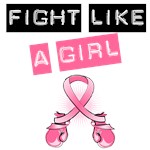 Fight Like A Girl Boxer Ribbon Tees Fight Like A Girl Boxer Ribbon Tees