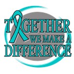 Ovarian Cancer Together Ribbon Shirts & Gifts Ovarian Cancer Together Ribbon Shirts & Gifts