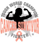 Endometrial Cancer Tough Survivor Shirts Endometrial Cancer Tough Survivor Shirts