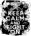 Brain Cancer Keep Calm Fight On Shirts Brain Cancer Keep Calm Fight On Shirts