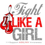 Gloves Fight Like a Girl AIDS shirts Gloves Fight Like a Girl AIDS shirts