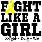 Sarcoma Sporty Fight Like a Girl Shirts Sarcoma Sporty Fight Like a Girl Shirts