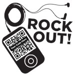 Custom QR Rock Out! Custom QR Rock Out!