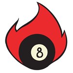 Flaming Eight Ball Tattoo Flaming Eight Ball Tattoo