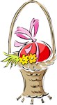 Easter Basket with Egg T-shirts & Gifts Easter Basket with Egg T-shirts & Gifts