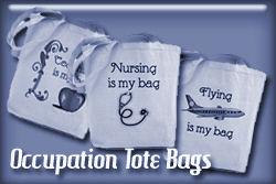 Occupation Tote Bags Occupation Tote Bags