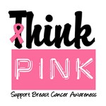 Think Pink Breast Cancer T-Shirts & Gifts Think Pink Breast Cancer T-Shirts & Gifts
