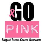 Go Pink Breast Cancer T-Shirts & Gifts Go Pink Breast Cancer T-Shirts & Gifts