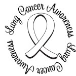 Lung Cancer Awareness Circle T-Shirts Lung Cancer Awareness Circle T-Shirts
