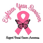 18 Year Breast Cancer Survivor T-Shirts 18 Year Breast Cancer Survivor T-Shirts