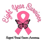 8 Year Breast Cancer Survivor T-Shirts 8 Year Breast Cancer Survivor T-Shirts