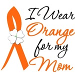 I Wear Orange Flower Mom Leukemia Shirts I Wear Orange Flower Mom Leukemia Shirts