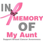 In Memory of My Aunt Breast Cancer Shirts In Memory of My Aunt Breast Cancer Shirts