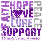 Collage Hope Cure Pancreatic Cancer Shirts Collage Hope Cure Pancreatic Cancer Shirts