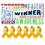 Empowering Words Appendix Cancer Shirts Empowering Words Appendix Cancer Shirts
