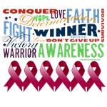 Empowering Words Multiple Myeloma Shirts Empowering Words Multiple Myeloma Shirts