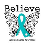 Believe - Ovarian Cancer Shirts and Gifts Believe - Ovarian Cancer Shirts and Gifts