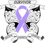 General Cancer Survivor Butterfly Shirts General Cancer Survivor Butterfly Shirts