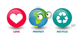 Love, Protect, Recycle Tees Love, Protect, Recycle Tees
