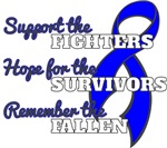 Colon Cancer Support Hope Remember Shirts Colon Cancer Support Hope Remember Shirts