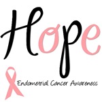 Endometrial Cancer Hope Awareness T-Shirts Endometrial Cancer Hope Awareness T-Shirts