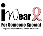 Endometrial Cancer (Someone Special) T-Shirts Endometrial Cancer (Someone Special) T-Shirts